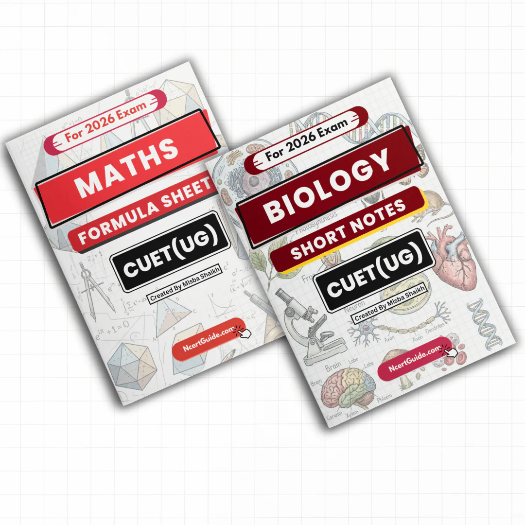 CUET Maths Formula Sheet 2026 - Image 5